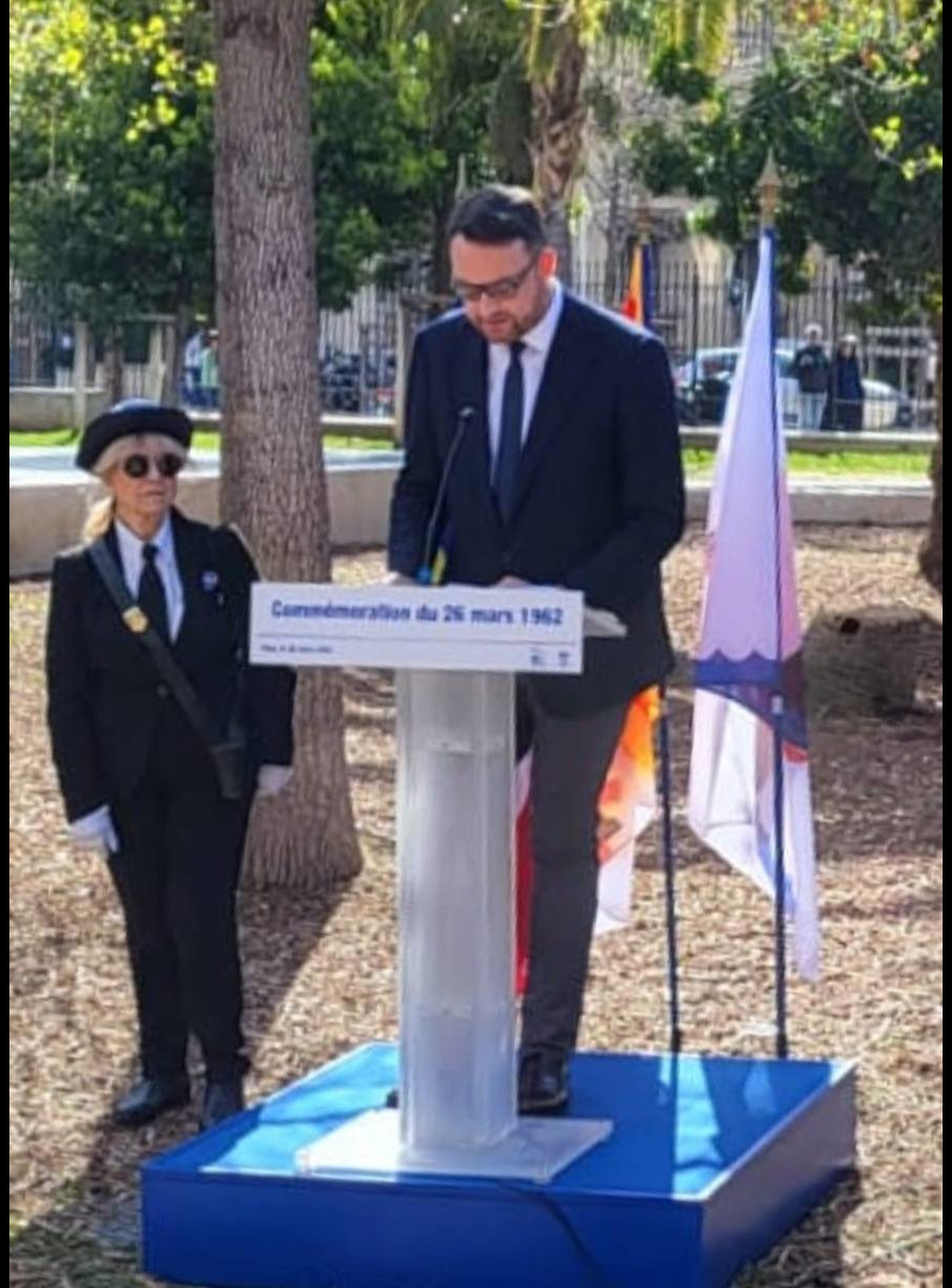 Commémoration de la fusillade de la rue d'Isly